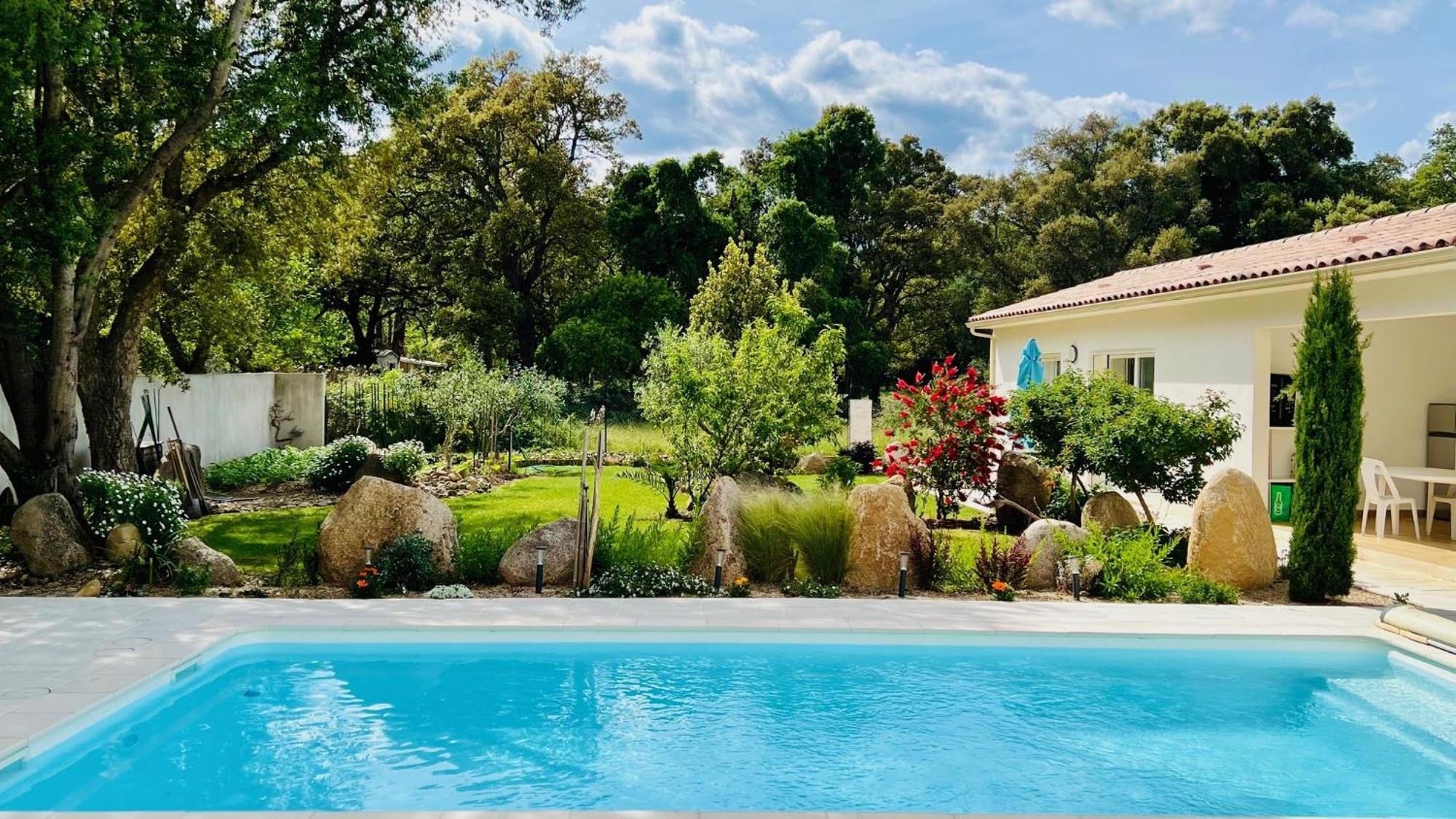 Mini Villa Pascal Paoli Avec Piscine - Proche Mer Prunelli-di-Fiumorbo Екстериор снимка